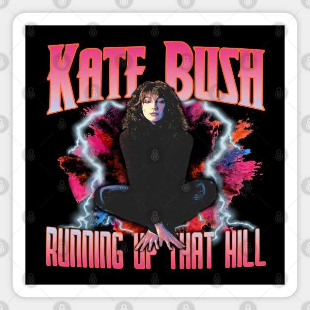 Bootleg Kate Bush Fanart Design Magnet by Bingung Mikir Nama Design